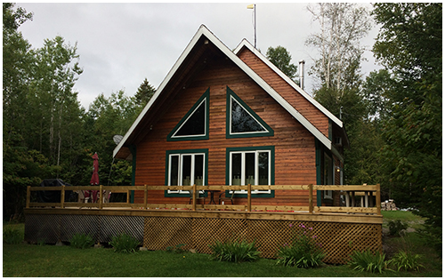 Joli chalet pour l'héberement des client